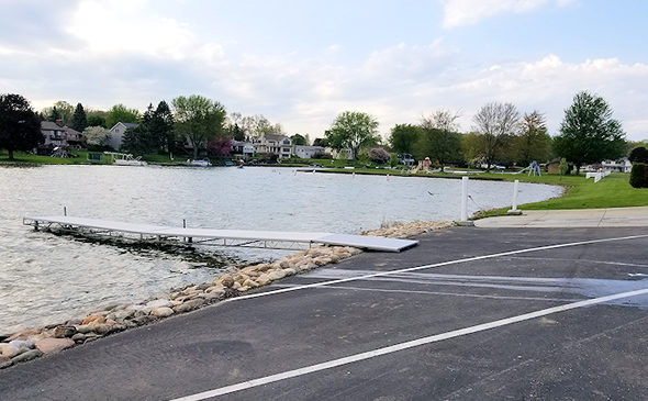 Dock and Ramp at Castlewood Park